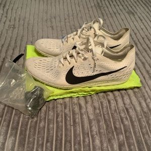 Mens Nike Track racing spike sz 9 cross country running spikes womens size 10.5